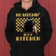 No In In My Kitchen Cooking Cat Sarcastic Cooking Kapuzenpullover für Damen