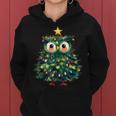 Girls Boys Owl Pyjamas Christmas Lights Kapuzenpullover für Damen