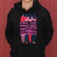 Girls Just Wanna Have Fundamental Human Rights Feminist Kapuzenpullover für Damen