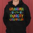 Grandma Of The Hungry Caterpillar Cute 1St Birthday Matching Women Hoodie