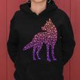 Howling Wolf Children's Wolf Silhouette Women's Wolves Girls Kapuzenpullover für Damen