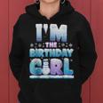 I'm The Birthday Girl Winter Snowflake Matching Family Women Hoodie