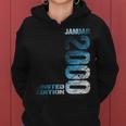 January 2000 Man Woman 25Th Birthday Limited Edition Kapuzenpullover für Damen