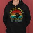 Judo Girl Like A Normal Girl But Cool Retro Kapuzenpullover für Damen