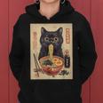 Kawaii Noodles Soup Anime Japanese Ramen Cat Ns Girls Women Hoodie