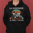 La Montagne M'apelle Randonneur Humour Rando Cadeau Montagne Sweat à capuche femme