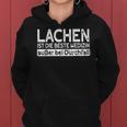 Lachen Ist Die Beste Medizin Nurse Nurse Kapuzenpullover für Damen