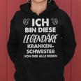 I Am This Legendary Nurse Kapuzenpullover für Damen