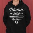 Mama 2025 Loading For Future Mother Pregnancy Kapuzenpullover für Damen