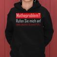 Maths Teacher Humour Maths Student Maths Kapuzenpullover für Damen