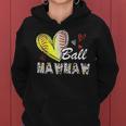 Mawmaw Of Both Baseball Softball Mother's Day For Family Women Hoodie