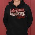 Mother Daughter Squad Matching Mom Groovy Women Hoodie