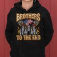 Motorcycle Military Veteran Biker Brotherhood Women's Hoodie