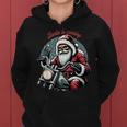 Motorcycle Santa Claus Biker Christmas & Women Kapuzenpullover für Damen