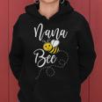 Nana Of The Bee Day Girl Hive Family Matching Birthday Sweet Women Hoodie