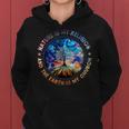 Nature Is My Religion The Earth Is My Church Mandala Tree Kapuzenpullover für Damen