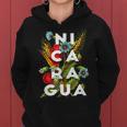 Nicaragua Flores Nicaragüenses Flores Nicaraguense Floral Sudadera con capucha para mujer
