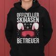 Official Skihaserl Caregiver Ski Skier Women's Kapuzenpullover für Damen