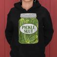 Pickle A Girl Who Loves Pickles Canning Food Quote Kapuzenpullover für Damen