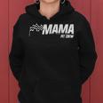 Pit Crew Mama Race Birthday Matching Family Racing Mama Sudadera con capucha para mujer