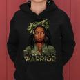 Prayer Warrior Locs Christian Black Woman Camo Bandana Women Hoodie