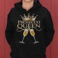 Prosecco Sparkling Wine Champagne Glasses Sparkling Aperitif Kapuzenpullover für Damen