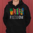 Reading Freadom Freedom Book Lover Bookworm Men Women Kids Women's Hoodie