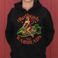 Redheads Not Warheads Peace Retro Vintage Sexy Pin Up Girl Women Hoodie