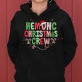 Retro Hemonc Christmas Crew Hematology Oncology Nurse Xmas Women Hoodie Retro Hemonc Christmas Crew Hematology Oncology Nurse Xmas Women Hoodie