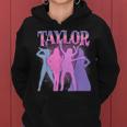 Retro Taylor First Name Personalized Birthday Girl Party Women Hoodie