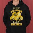 Richtige Männer Haben Biene Beekeeping Card Bee Kapuzenpullover für Damen