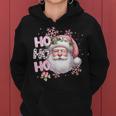 Santa Claus Pink Christmas Holidays Girls Kapuzenpullover für Damen