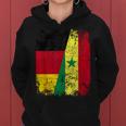 Senegal Germany Flag Children Senegal Kapuzenpullover für Damen