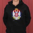 Serbia For Flag Belgrade Zagreb Kapuzenpullover für Damen