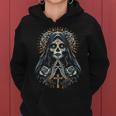 Skull Santa Muerte Christian Kapuzenpullover für Damen