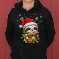 Sloth Christmas Family Outfit Children's Christmas Kapuzenpullover für Damen