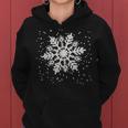 Snowflake Women's Kapuzenpullover für Damen