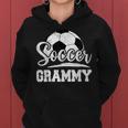 Soccer Grammy Soccer Player Game Day Mother's Day Women Hoodie