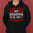 Sorry Girls My Grandma Is My Valentine Valentine's Day Boys Women Hoodie