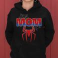Spider Mom Family Birthday Boy Retro Mother's Day Women Hoodie