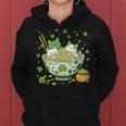 St Patrick's Day Irish Ramen Cats Cute Anime Girls Women Hoodie