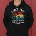 Summer Vacation Girls Trip 2025 Texas Crystal Beach Women Hoodie
