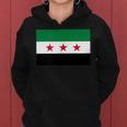 Syria Flag Decorative Arabs Syrian Asia Syria Kapuzenpullover für Damen