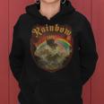 Vintage Rainbow Rising 70S Music Demon Hard Rock Women Hoodie