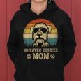 Vintage Wheaten Terrier Mom Dog Lovers Mother's Day Women Hoodie
