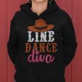 Western Country Line Bailarina Es Niñas Diva Line Dance Sudadera con capucha para mujer