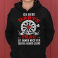 My Wife Is The Hit Of My Life Darts Kapuzenpullover für Damen