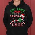 Will Trade Mom For Candy Cane Christmas Holiday Boys Girls Women's Hoodie