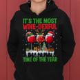 The Most Wine Derful Time Of The Year Christmas Women's Kapuzenpullover für Damen