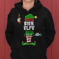 Women's Beer Elf Partner Look Beer Drinking Christmas Family Kapuzenpullover für Damen